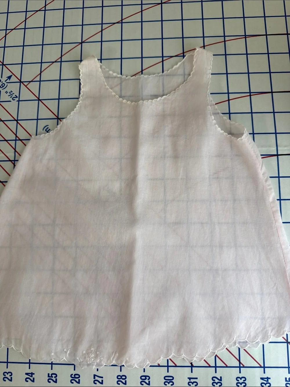 Vintage Fetterman Bros Hand Made Heirloom Dress & Slip Cutter Sewing Lot